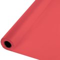 Touch Of Color 100' x 40" Coral Plastic Banquet Roll 763146